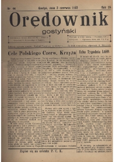 Orędownik Gostyński 1933.06.03 R. 15 Nr 44