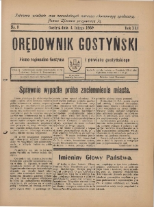 Orędownik Gostyński 1939.02.04 R.21 Nr 9