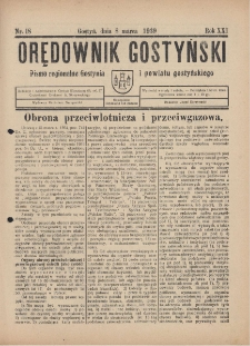 Orędownik Gostyński 1939.03.08 R.21 Nr 18