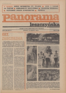 Panorama Leszczyńska 1982.08.29 R.4 Nr31(136)
