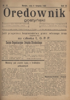 Orędownik Gostyński 1933.08.05 R. 15 Nr 62