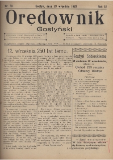 Orędownik Gostyński 1933.09.13 R. 15 Nr 73