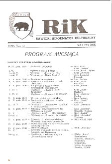 Rawicki Informator Kulturalny 1972.5 R.2
