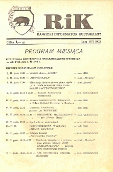 Rawicki Informator Kulturalny 1973.2 R.3