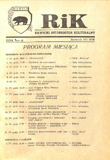 Rawicki Informator Kulturalny 1973.4 R.3