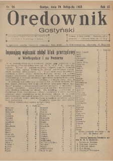 Orędownik Gostyński 1933.11.29 R. 15 Nr 95