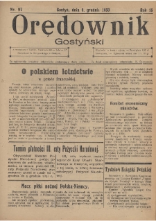 Orędownik Gostyński 1933.12.06 R. 12 Nr 97