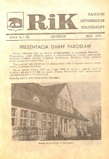 Rawicki Informator Kulturalny 1974.10 R. 4