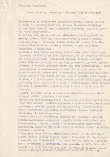 Ruch ch&oacute;ralny i muzyczny w minionym trzydziestoleciu