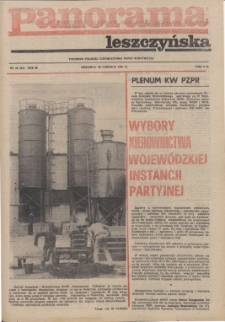 Panorama Leszczyńska 1981.06.28 R.3 Nr26(81)