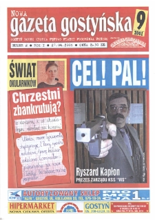 Nowa Gazeta Gostyńska 2001.04.27 R. 1 nr 2