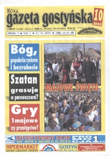 Nowa Gazeta Gostyńska 2001.05.11 R. 1 nr 3