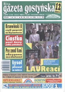 Nowa Gazeta Gostyńska 2001.06.08 R. 1 nr 5
