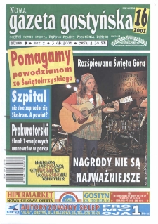 Nowa Gazeta Gostyńska 2001.08.03 R. 1 nr 9