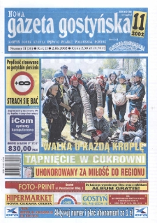 Nowa Gazeta Gostyńska 2002.06.02 R. 2 nr 11