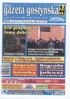 Nowa Gazeta Gostyńska 2001.11.23 R. 1 nr 17