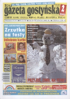 Nowa Gazeta Gostyńska 2003.01.26 R. 3 Nr 2(47)