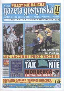 Nowa Gazeta Gostyńska 2003.06.01 R. 3 Nr 11(56)