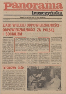 Panorama Leszczyńska 1981.08.02 R.3 Nr31(86)