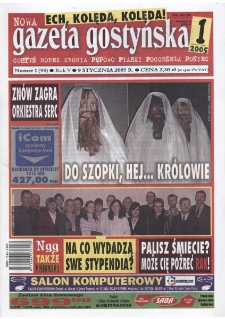 Nowa Gazeta Gostyńska 2005.01.09 R.5 Nr 1(98)