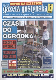 Nowa Gazeta Gostyńska 2005.04.03 R.5 Nr 7(104)