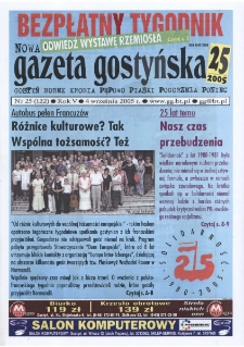 Nowa Gazeta Gostyńska 2005.09.04 R.5 Nr 25(122)