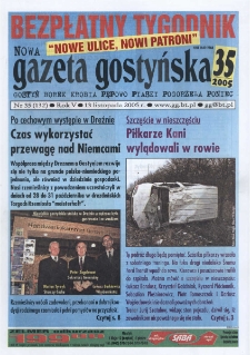 Nowa Gazeta Gostyńska 2005.11.13 R.5 Nr 35(132)