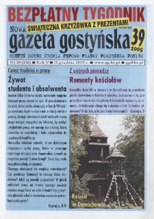 Nowa Gazeta Gostyńska 2005.12.11 R.5 Nr 39(136)