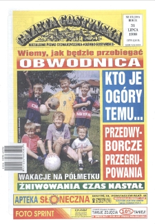 Gazeta Gostyńska 1998 R.9 Nr 15(199)