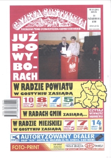 Gazeta Gostyńska 1998 R.9 Nr 20(204)