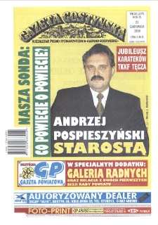 Gazeta Gostyńska 1998 R.9 Nr 23(207)