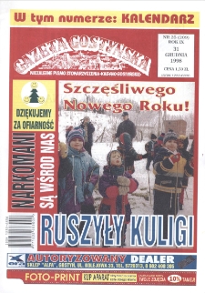 Gazeta Gostyńska 1998 R.9 Nr 25(209)