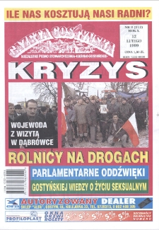 Gazeta Gostyńska 1999 R.10 Nr 3(212)