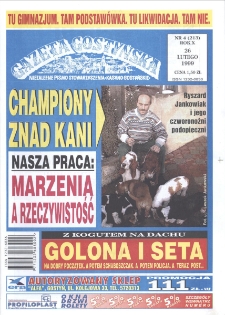 Gazeta Gostyńska 1999 R.10 Nr 4(213)