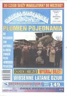 Gazeta Gostyńska 1999 R.10 Nr 8(217)
