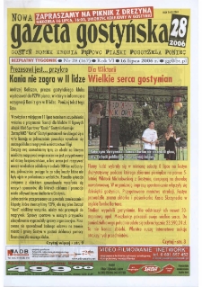 Nowa Gazeta Gostyńska 2006.07.16 R.6 Nr 28(167)