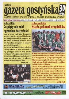 Nowa Gazeta Gostyńska 2006.07.30 R.6 Nr 30(169)