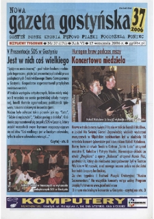 Nowa Gazeta Gostyńska 2006.09.17 R.6 Nr 37(176)