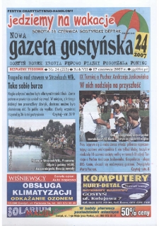 Nowa Gazeta Gostyńska 2007.06.17 R.7 Nr 24(215)