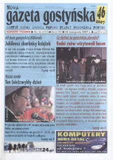 Nowa Gazeta Gostyńska 2007.11.18 R.7 Nr 46(237)