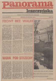 Panorama Leszczyńska 1981.11.29 R.3 Nr48(103)