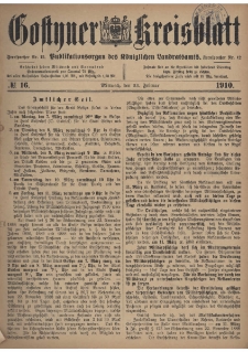 Gostyner Kreisblatt 1910.02.23 Nr 16