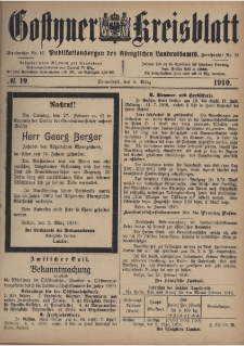 Gostyner Kreisblatt 1910.03.05 Nr 19
