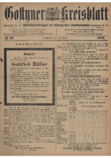 Gostyner Kreisblatt 1910.04.30 Nr 35