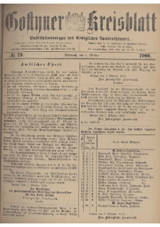 Gostyner Kreisblatt 1900.10.03 Nr 79