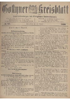 Gostyner Kreisblatt 1900.10.13 Nr 83