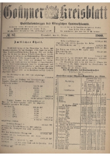 Gostyner Kreisblatt 1900.10.27 Nr 87