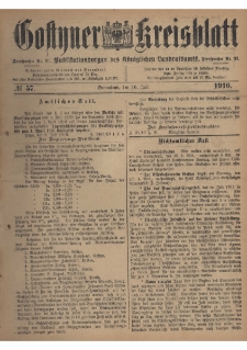 Gostyner Kreisblatt 1910.07.16 Nr 57