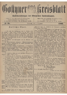 Gostyner Kreisblatt 1900.12.05 Nr 98