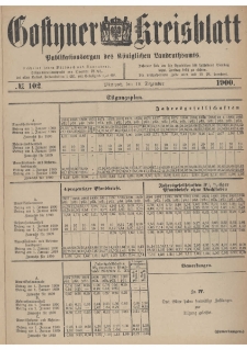 Gostyner Kreisblatt 1900.12.19 Nr 102